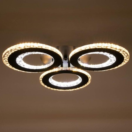 Causteen with PDU 1097/3bk LED 114W Dimmer Black 46x46x8 cm Bayerlux-4