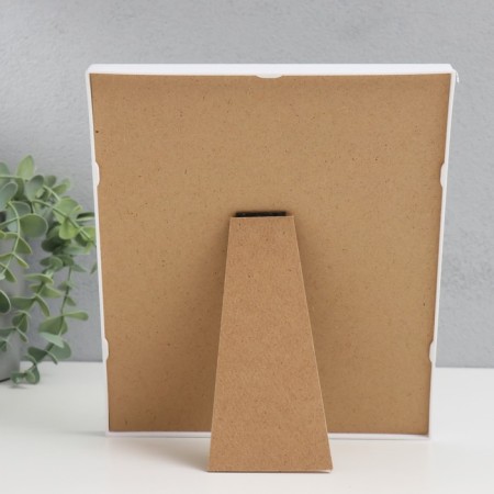 Photo frame plastic 10x15 cm "Happiness not to buy" white 18.5x21.5 cm-3