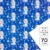 Packaging paper, 70x100 cm, cold heart,