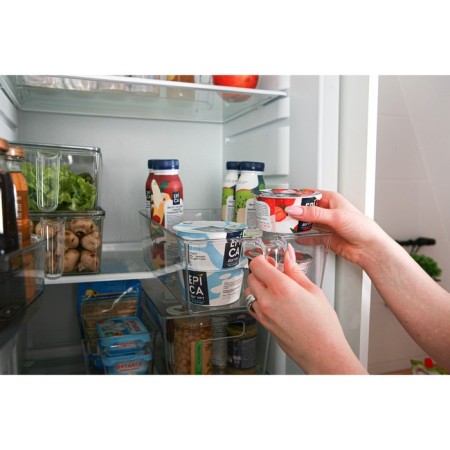 A container for a refrigerator with a lid and a handle Ricco, 32 × 20.5 × 10 cm-8