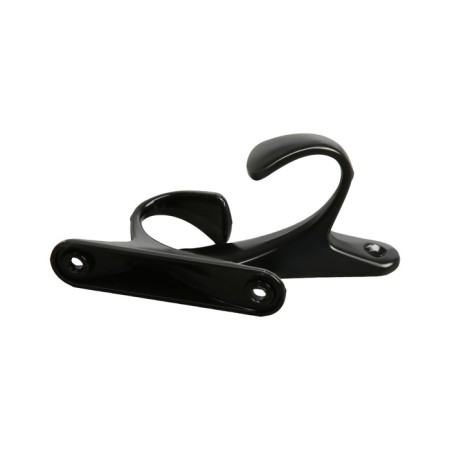 Hook for curtains KS101 CAPPIO, one -rod, black color, 2 pcs-1