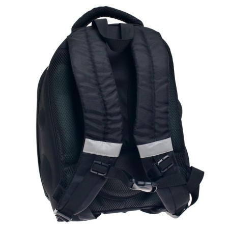 School frame backpack, 38 x 30 x 16 cm, 3D-risun, calligrata t "Cool car"-7