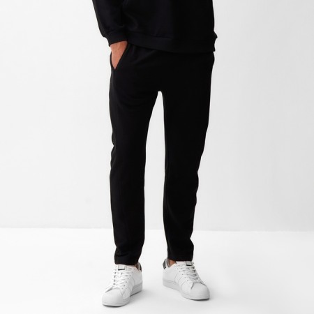 Men's pants Minaku: minku: Casual Collection man Black color, rr 46