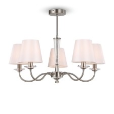 Caustra Freya FR2027PL-05N OSBORN, 710x710x490 mm, E14, 5x40W, Nickel color