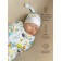 Lightning diaper with a cap with Amarobaby Soft Hugs Cosmos, height 68-74 cm