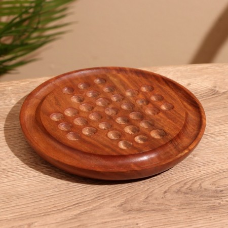 Game table "Tapaer" 19x19 cm, tree shisham-1