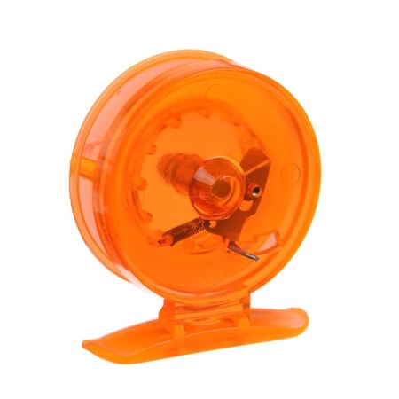 Inertial coil, plastic, diameter 5.5 cm, orange color, 806s-5