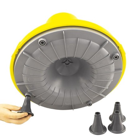 Bunker feeder for poultry 8.5 kg, on legs, plastic, compacta-2