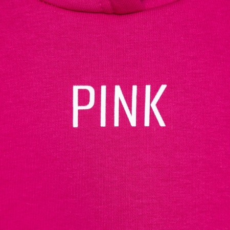 Kids (hoodies, trousers) minku: Basic Line Kids, Oversize, Fuchsia color, height 122-10