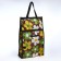 Folding bag on Velcro, 2 wheels, colorful color