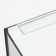 Aquarium "Panoramic" with a lid, 105 liters, 80 x 35 x 39.5/44.5 cm, black