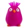 Bloody rubber hornet light "penguin", MIX color, in showbox