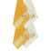 A set of wuffed napkins Diva Afrodita "Banana", size 45x65 cm, 4 pcs