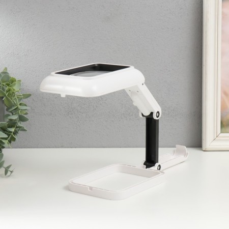 The lupus lamp with increases. The x3 glass for creativity 3 modes LEDX18 from 3AA+ USB 10.5x28 cm-4