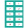 Multiplication and division table. Cards-riverbills. Ponatovskaya Yu.N.