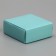 Gift box for jewelry double -sided, packaging, Tiffany, 7.5 x 7.5 x 3 cm