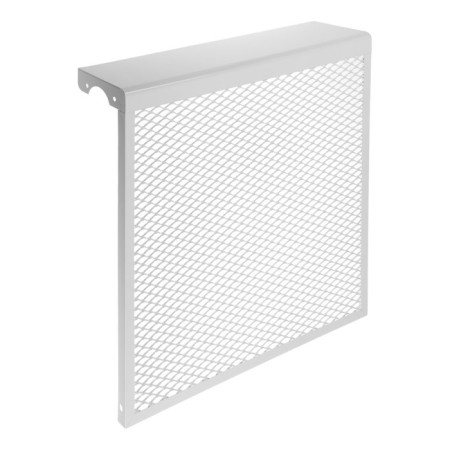 The screen for the cast -iron radiator "Vento" 6MER, 590x610x142 mm, 6 sections, metal, white