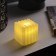 LED figure "Cub" 5x5 cm, batteries AG13x3 (included), glow warm white