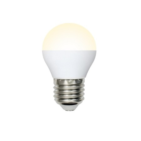 LED LED Uniel, E27, 7 W, warm white glow-1