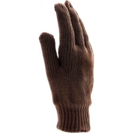Workers, m/b gloves, with PVC coating, half -wool, Sibrtekh-1