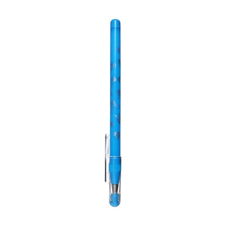 Ballic handle 0.5mm rod blue, blue body with a pattern, barcode on a piece-1