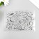 Stamp for creativity Silicon "Leaves and fish in the whirlpool" 16x11 cm