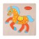 Children's wooden frames-lodges “Animals, insects” 15 × 15 × 0.5 cm, mix