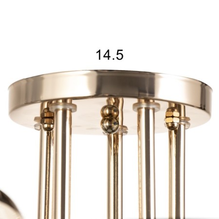 Rhine chandelier 5he27 40w Black 60x60x27 cm Bayerlux-6