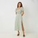 Women's dress Midy Mist Flower, green. R.42