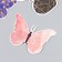 Butterflies cardboard "Geometry with gold" set 12 pcs h = 4-10 cm on magnet