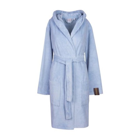 Terry dressing gown "Shanti", size m, blue color