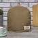 Ethel Goleka "ECO", olive color, 28x28 cm, 70% HL, 30% linen, 190 g/m2