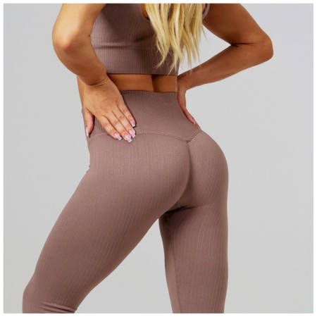 Sports legins, size s, beige color-7