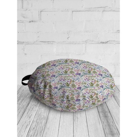 Pillow Sidushka "Field of Iris", decorative, d = 52 cm-1