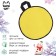 Ice Economy Snow Cat, D = 30 cm, thickness 1 cm, color mix