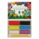 Soft plasticine (wax), 6 colors, 90 g, Globus, with aloe vera, with a stack