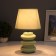 Table lamp "Jiao" 1x40W E14 green 19.5x19.5x35.5cm