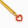 Tablespoons with suspensions “to the one I love very”, 2 pcs., 3 x 15 cm.