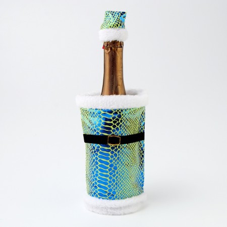Clothing for a bottle "Snake", 18 cm, color mix
