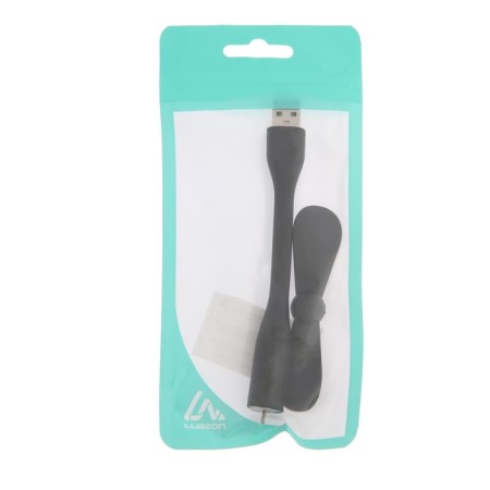 Fan with a flexible housing Luazon Lof-05, USB, 11 cm, black-4