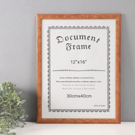 Photo frame Plastic 30x40 cm "Remoices of waves" Brown 42.6x32.6x1 cm