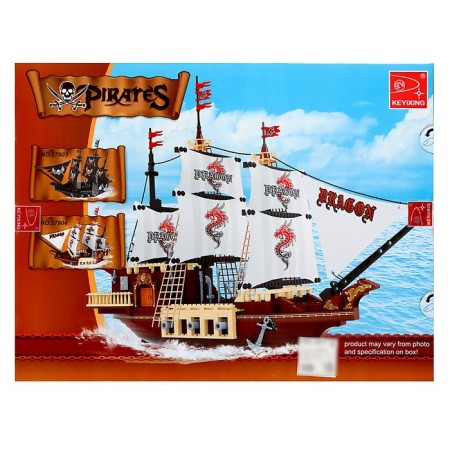 Pirate designer "Dragon from the Pacific Sea", 692 details-5