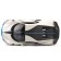 MASTO DIE-CAST BUGATTI Divo machine, opening doors, 1:24, white color with design