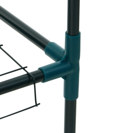 Greenhouse-stella 2 shelves (mesh) 69*22*93 cm, PVC film, met. Pipe D-12 mm-20
