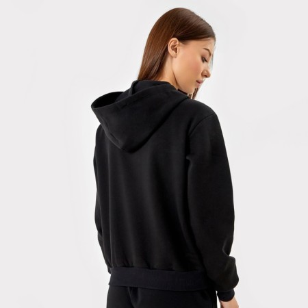 Women's sweatshirt is launched, black color, size 44-1