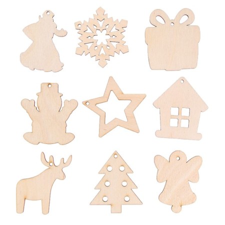 Set for creativity in the box "New Year's toys" 27 pcs. In the set-2