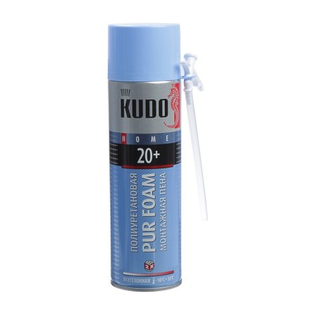Kudo Home20+mounting foam, adapter, all -season, output 20 l, 650 ml