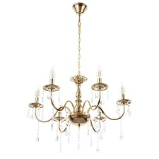 Maldiva chandelier 6he14 40W gold 62x62x32-82cm Bayerlux