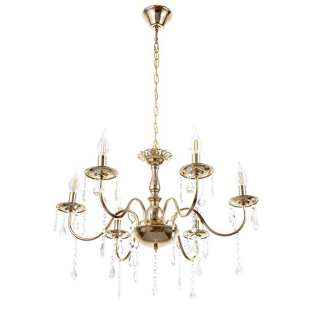Maldiva chandelier 6he14 40W gold 62x62x32-82cm Bayerlux