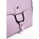Women's backpack, eco -leather, ludor purple, 24x8x29 cm